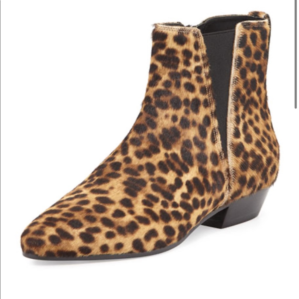 RARE Isabel Marant Patsha Leopard Calf Hair Boo…